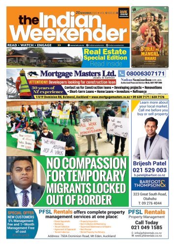 The Indian Weekender, Friday 20 November 2020