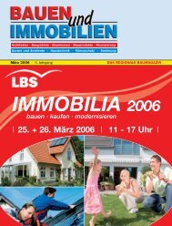 25. + 26. März 2006 11 - 17 Uhr - Bauen Wohnen Immobilien