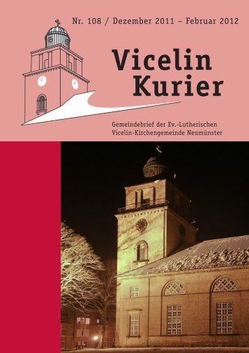 Wir beraten Sie gerne! - Ev.- luth. Vicelin - Kirchengemeinde ...