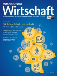 Mitteldeutsche Wirtschaft Ausgabe 11-12/2020