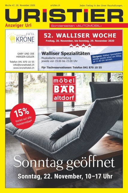 47.2020 Uristier – Der Urner Gratisanzeiger