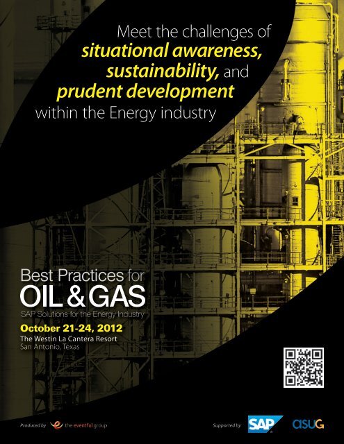 October 21-24, 2012 - Best Practices for Oil & Gas
