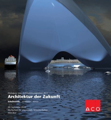 Architektur der Zukunft - Architektur-wasser