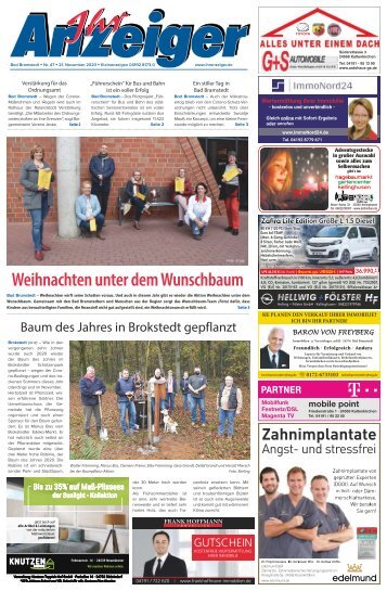 Ihr Anzeiger Bad Bramstedt 47 2020