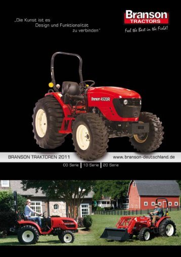 Branson Katalog downloaden - Sievershofer Traktoren