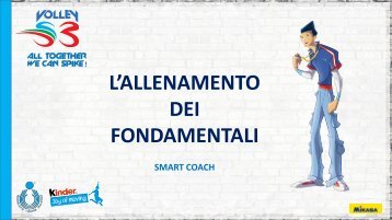 MODULO 6 SMART COACH 2020 WEBINAR - Allenamento dei fondamentali