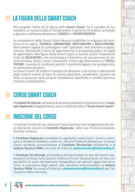 PROGRAMMA VS3 - CORSO SMART COACH