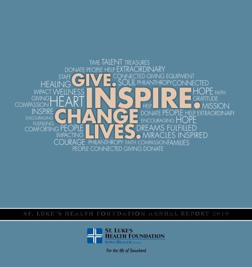 INSPIRE. ALTH - St. Luke's Health System