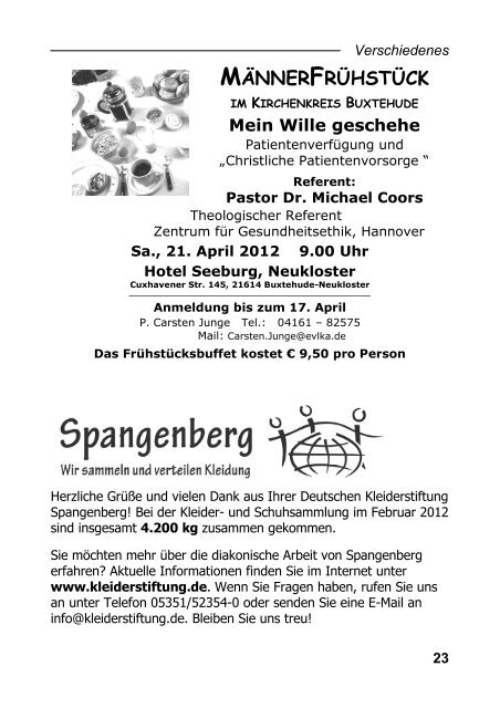 April-Mai 2012 - Kirchengemeinde Bargstedt