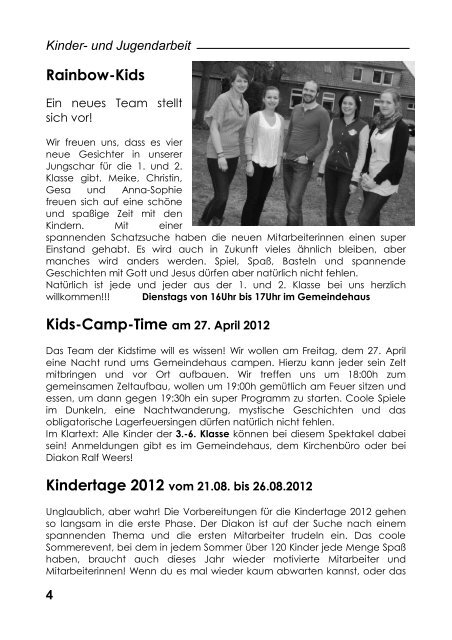 April-Mai 2012 - Kirchengemeinde Bargstedt