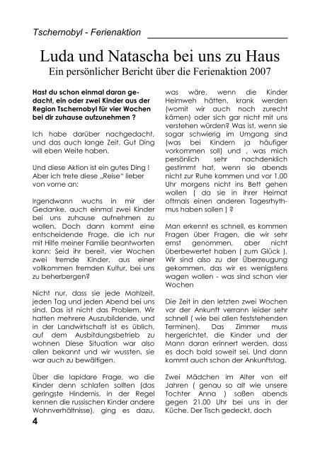Gemeindebrief September - Oktober 2007 - Kirchengemeinde ...