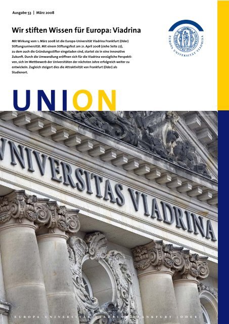 UNIon - Europa-Universität Viadrina Frankfurt