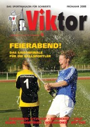 Viktor Extraheft VFL 2008 - Viktor - Schwerte