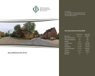 Geschäftsbericht 2010 - Wohnungsbau-Genossenschaft Kiel-Ost eG