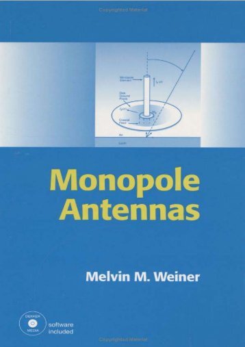 Monopole Antennas Melvin M. Weiner