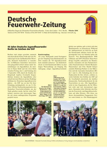 Deutsche Feuerwehr-Zeitung - Deutscher Feuerwehrverband