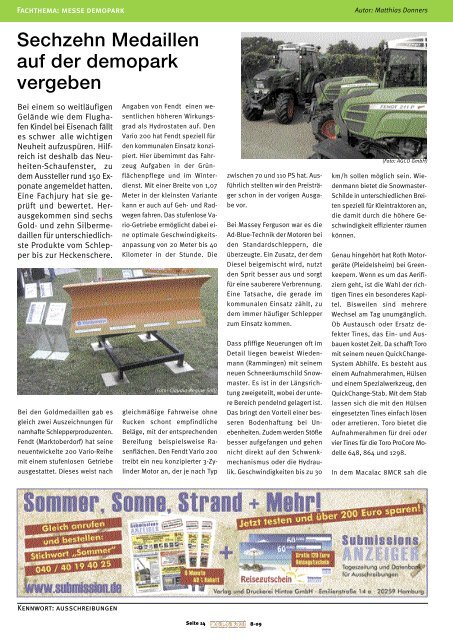 Beschaffungsdienst GaLaBau - Ausgabe August 2009