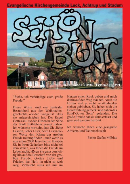 Evangelische Kirchengemeinde Leck Achtrup Und Stadum