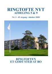 RINGTOFTE NYT nr. 3. oktober 2020 - enkeltsidet