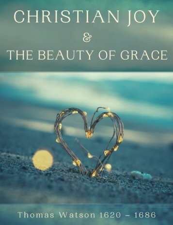 Christian Joy  and The Beauty of Grace