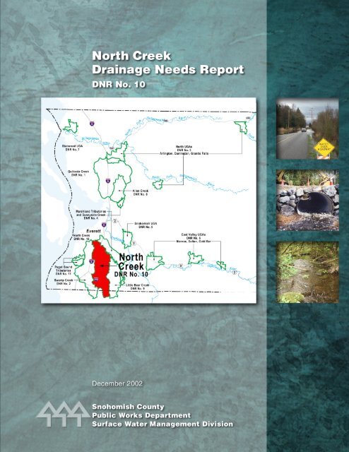 North Creek Drainage Needs Report - Snohomish County