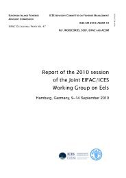 Report of the 2010 session of the Joint EIFAC/ICES Working Group ...