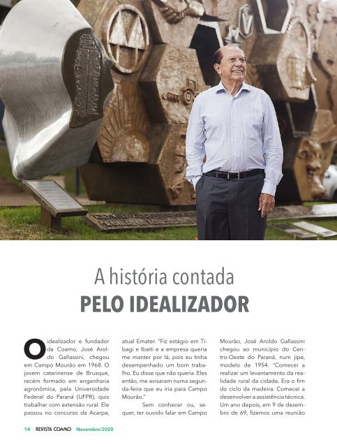 Revista Coamo Edição de Novembro de 2020