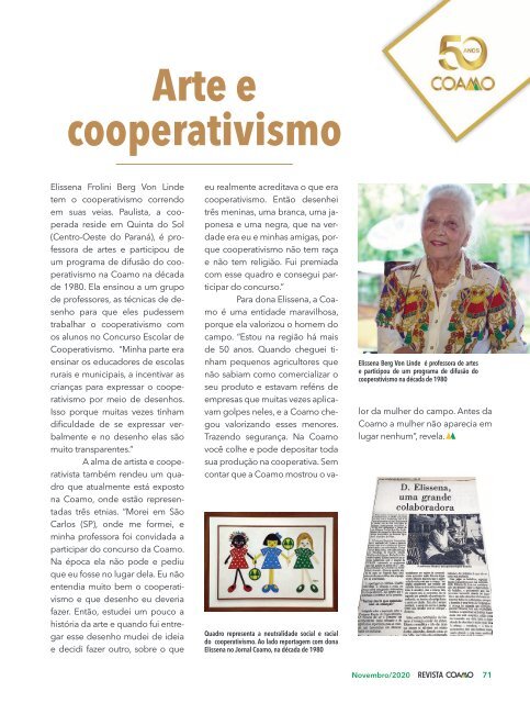 Revista Coamo Edição de Novembro de 2020