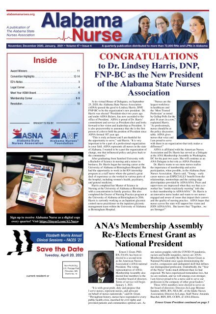 Alabama Nurse - November 2020