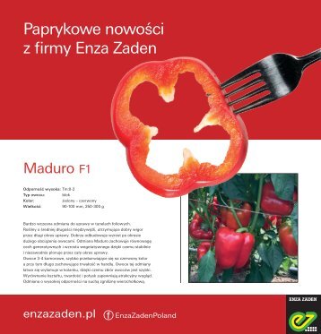 Ulotka Papryka Nowości