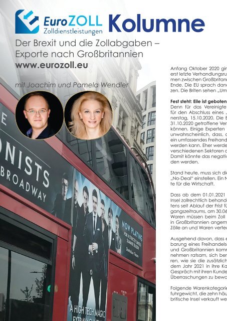 Gunter Harms DER FRISCHECOACH im Orhideal IMAGE Magazin Dezember 2020