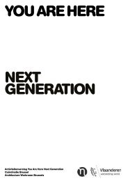 You Are Here Next Generation - activiteitenrapport