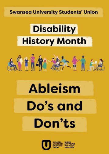 Disability History Month: Ableism Do's and Don'ts
