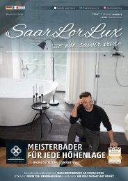 SaarLorLux... c'est savoir vivre Herbst/Winter Edition 2020