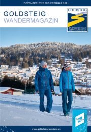 Wandermagazin Goldsteig, Winter 2020/2021