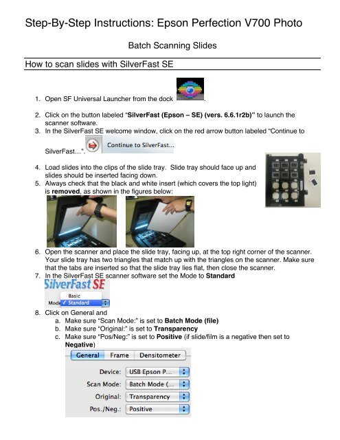 Step-By-Step Instructions: Epson Perfection V700 Photo