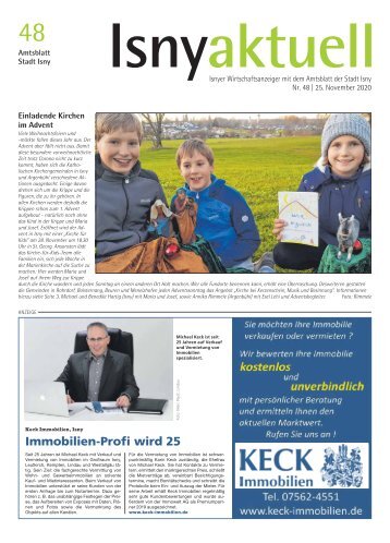 Isny Aktuell 25.11.2020