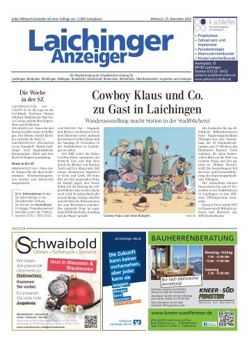 Laichinger Anzeiger 25.11.2020