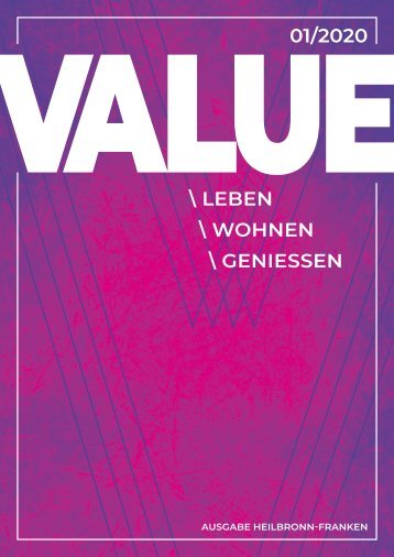 VALUE – LEBEN. WOHNEN. GENIESSEN.