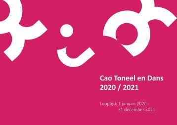 Cao Toneel en Dans 2020-2021