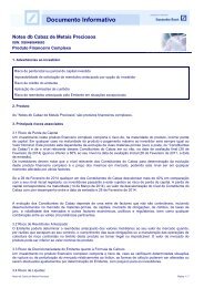 Documento Informativo - CMVM