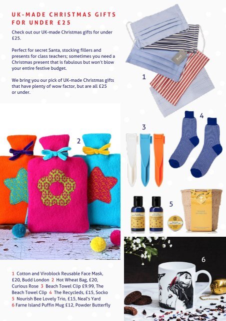 Make it British Gift Guide 2020 - Updated Clickable Version!