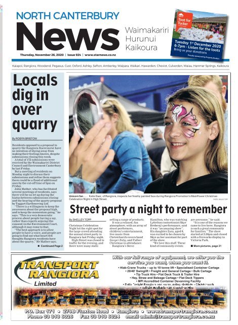 North Canterbury News: November 26, 2020