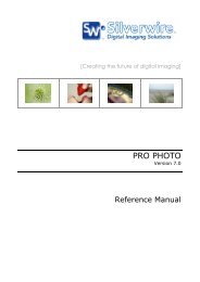 Pro Photo Reference Manual - Silverlab Solutions GmbH