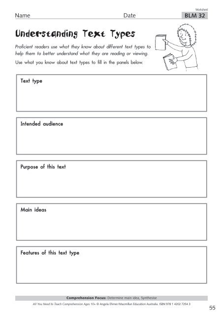 All You Need To Teach Comprehension 10+