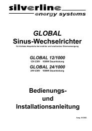 global 24/1000 - Silverline GmbH & Co. KG