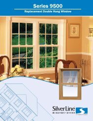 Series 9500 Replacement Double Hung Window