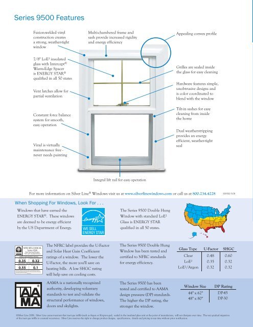 Series 9500 Replacement Double Hung Window