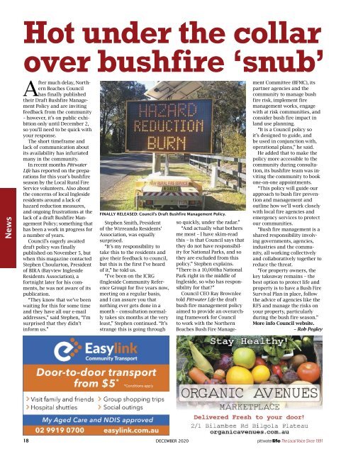 Pittwater Life December 2020 Issue