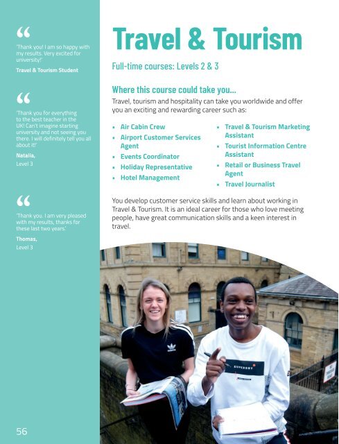 Shipley College Full-time Prospectus 2021-22